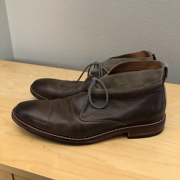 COLE HAAN Williams Leather Chukka Boots - Picture 1 of 10